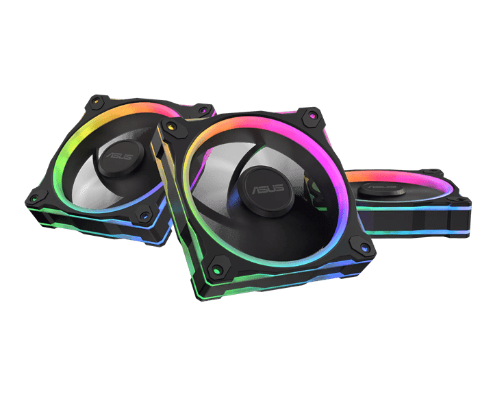 Вентилятор для корпуса ASUS PRIME MR120 FAN ARGB BLACK 3IN1 120x120x28 MR120-1/BK/3 IN 1//