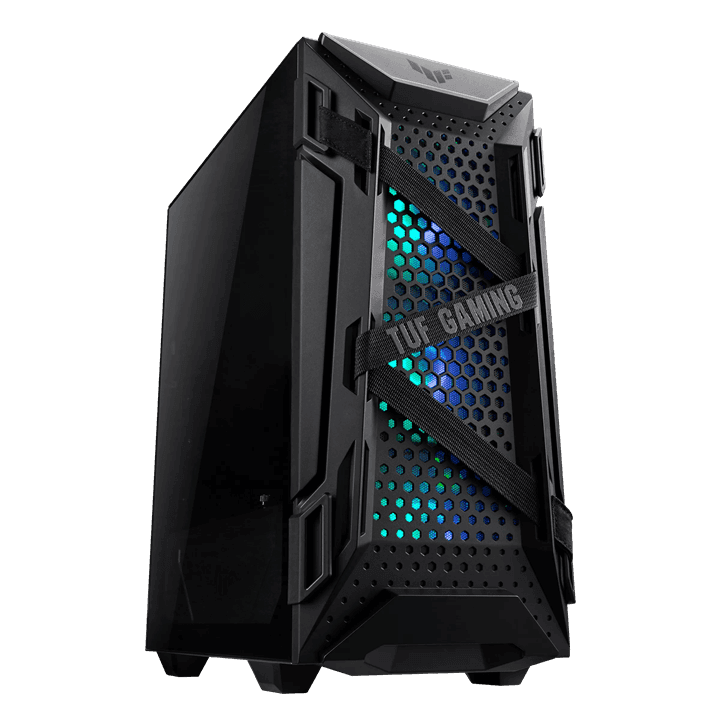 Корпус ASUS GT301 TUF GAMING CASE/BLK/ARGB FAN/ ATX/mATX/mITX 90DC0040-B49000
