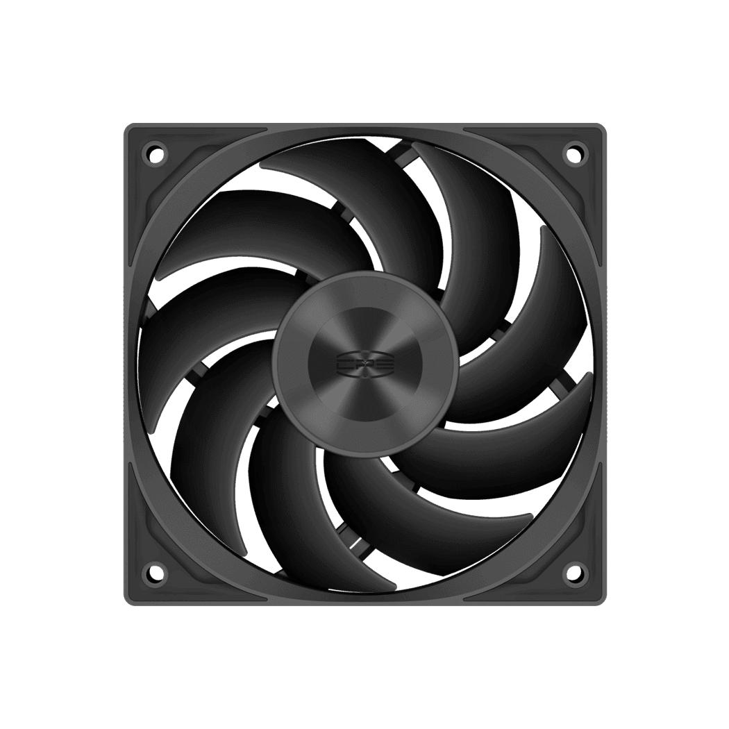 Вентилятор для корпуса PCCooler F5 R120 BK 1x(120x120x25mm) 500-2200RPM Black
