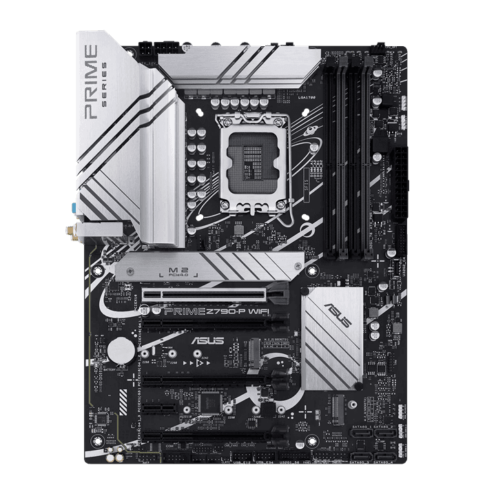 Материнская плата ASUS PRIME Z790-P WIFI LGA1700 4xDDR5 4xSATA3 Raid 3xM.2 HDMI DP ATX
