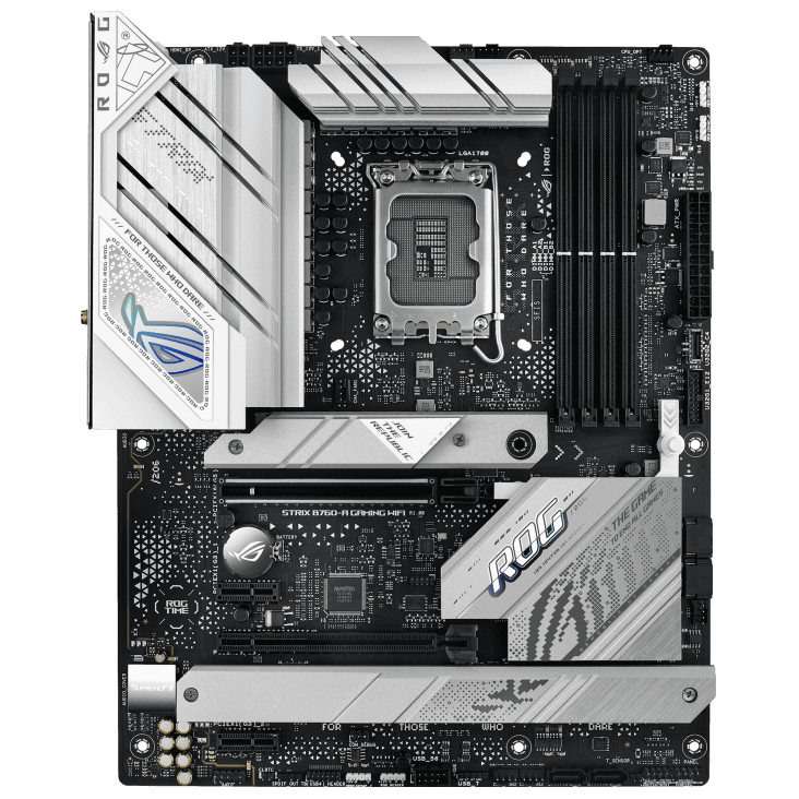 Материнская плата ASUS ROG STRIX B760-A GAMING WIFI LGA1700 4xDDR5 4xSATA3 2xM.2 RAID HDMI DP ATX