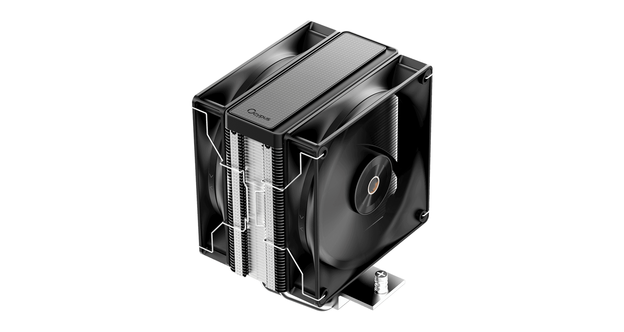 Вентилятор для процессора Ocypus Delta A40 Elite BK Dual Fan TDP 220W 4-pin Intel/AMD Черный