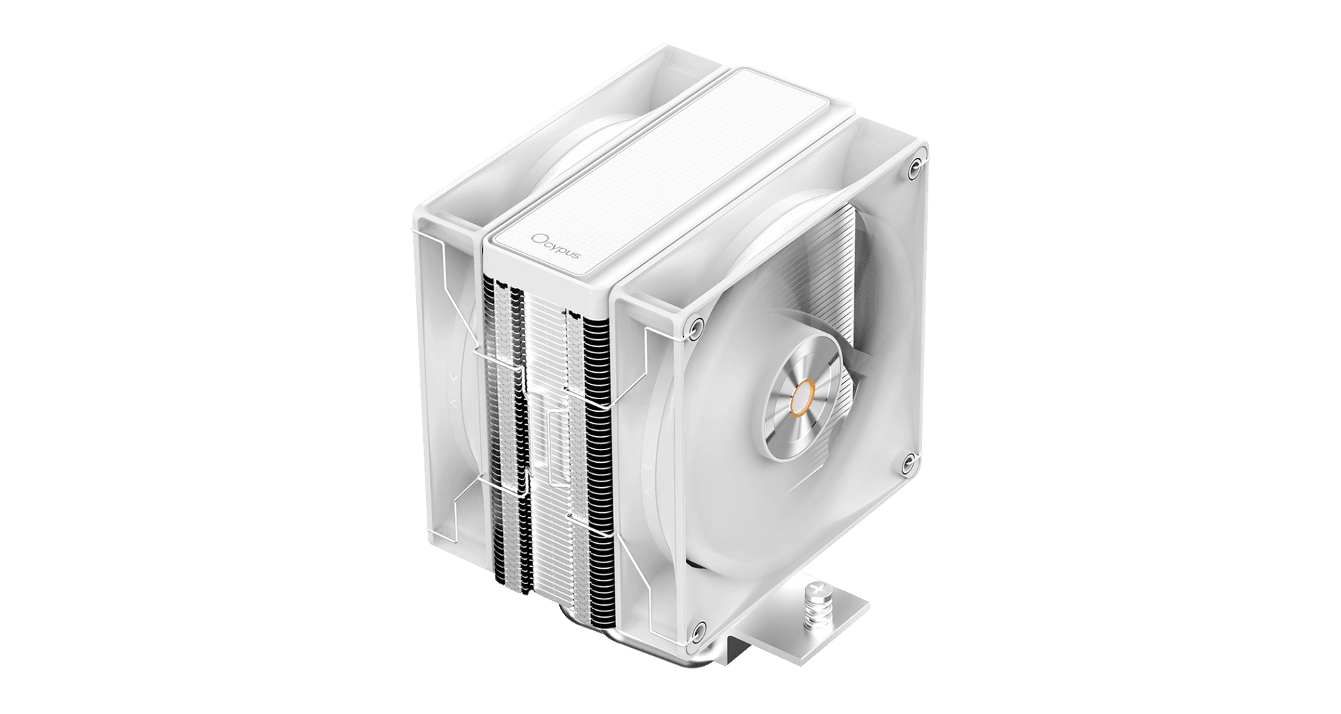 Вентилятор для процессора Ocypus Delta A40 Elite WH Dual Fan TDP 220W 4-pin Intel/AMD Белый