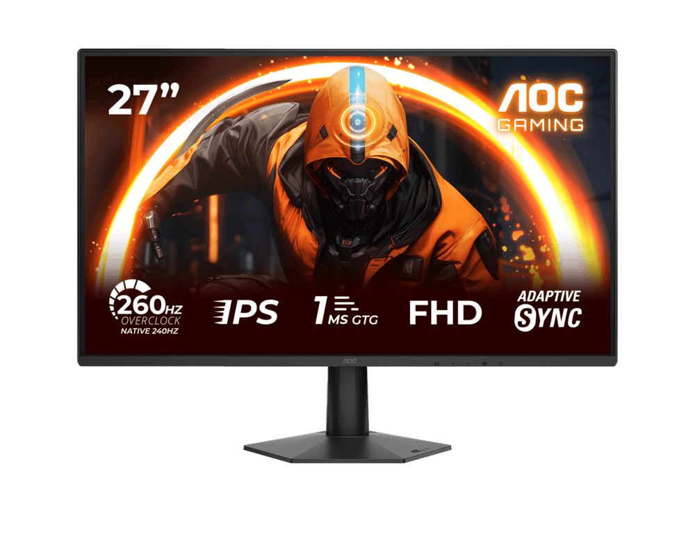 Монитор Игровой  27" AOC 27G50Z/01 IPS 1920x1080 260Hz 1ms 300cd/m HDR10 HDMI DP Черный