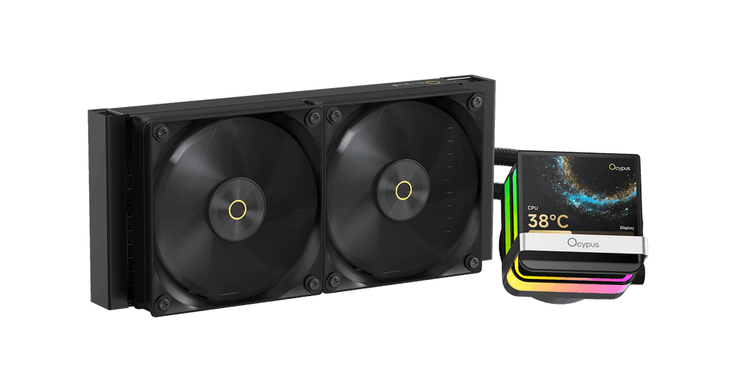 Водяное охлаждение для CPU Ocypus Sigma L24 PRO BK TDP 290W 4-pin Intel/AMD Черный