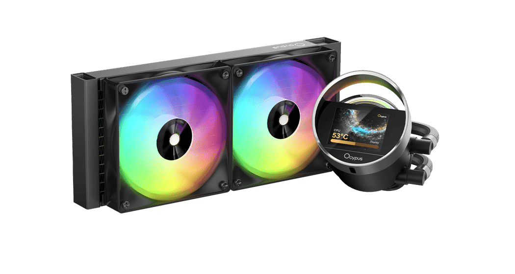 Водяное охлаждение для CPU Ocypus Sigma L24 BK ARGB TDP 280W 4-pin Intel/AMD Черный