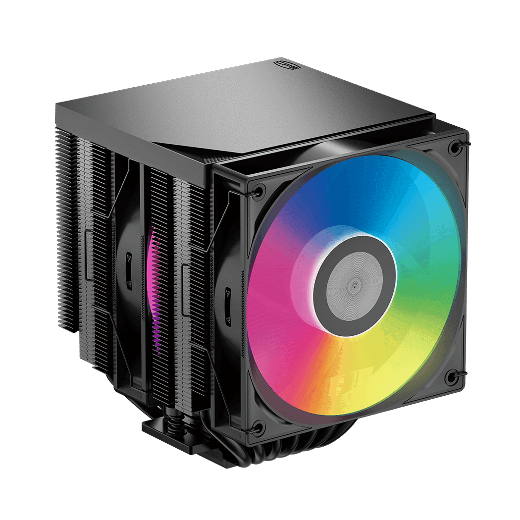 Вентилятор для процессора PCCooler RT720 TC ARGB BK TDP 270W 4-pin PWM Intel/AMD Черный