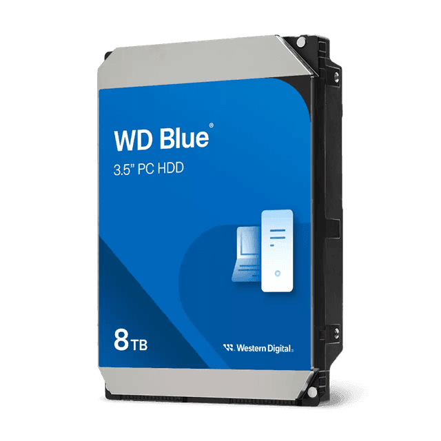 Жесткий диск HDD 8Tb Western Digital Blue SATA 6Gb/s 256Mb 5640rpm WD80EAAZ