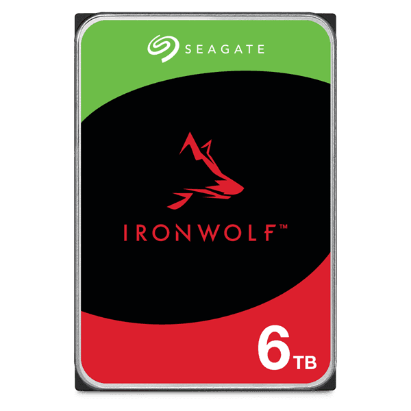 Жесткий диск для NAS систем  6Tb HDD Seagate IronWolf SATA 6Gb/s 5400rpm 3.5" 256Mb ST6000VN006