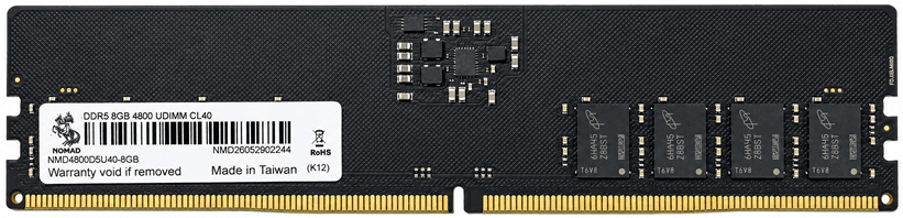 Оперативная память  8GB DDR5 4800MHz NOMAD UDIMM CL40 NMD4800D5U40-8GB Bulk Pack