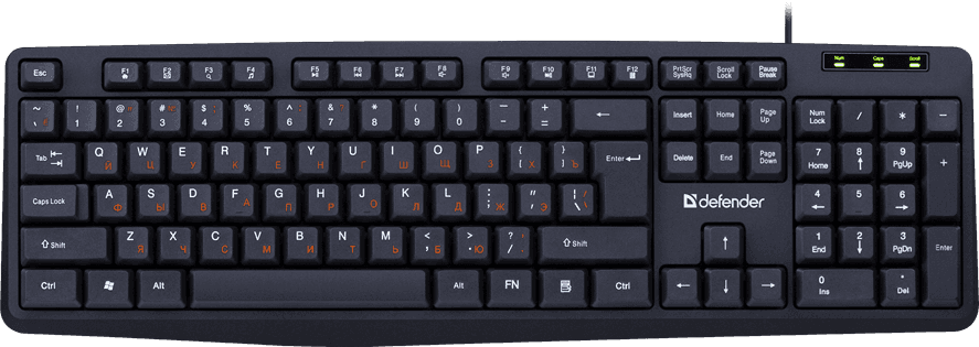 Клавиатура USB Defender Concept HB-164
