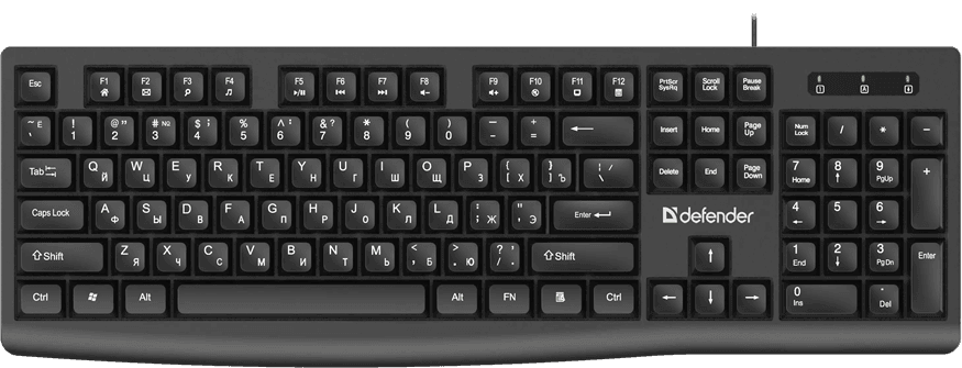 Клавиатура USB Defender Navigator HB-138