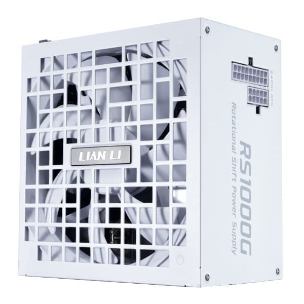 Блок питания Lian Li 1000W, RS1000G, Full Modular, 80+ GOLD, КПД 91%, Белый, G9P.RS1000G.WH00.EU