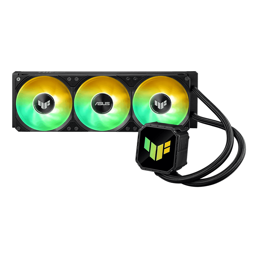Водяное охлаждение CPU Asus TUF GAMING LC III 360 ARGB 3x120mm Liquid CPU Cooler, PWM, ARGB