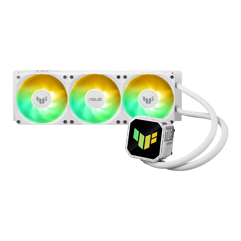 Водяное охлаждение CPU Asus TUF GAMING LC III 360 ARGB WHT 3x120mm Liquid CPU Cooler, PWM, ARGB