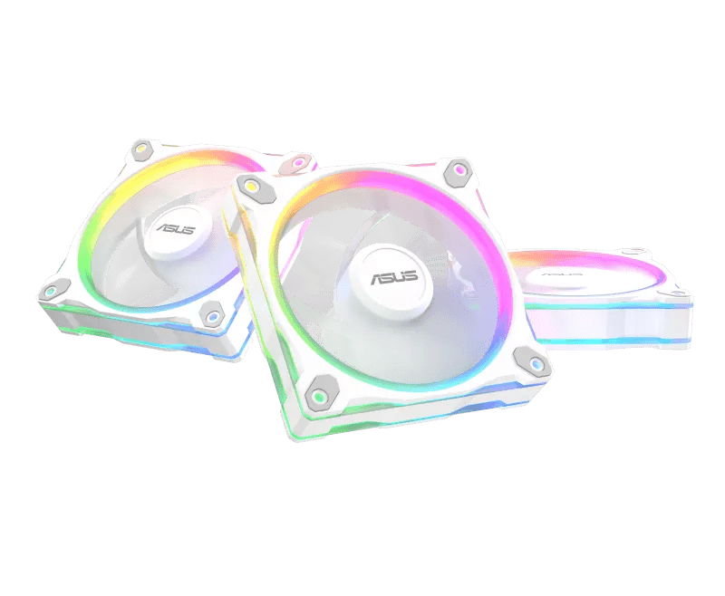 Вентилятор для корпуса ASUS PRIME MR120 FAN ARGB WHITE 3IN1 120x120x28 MR120-1/WH/3 IN 1//