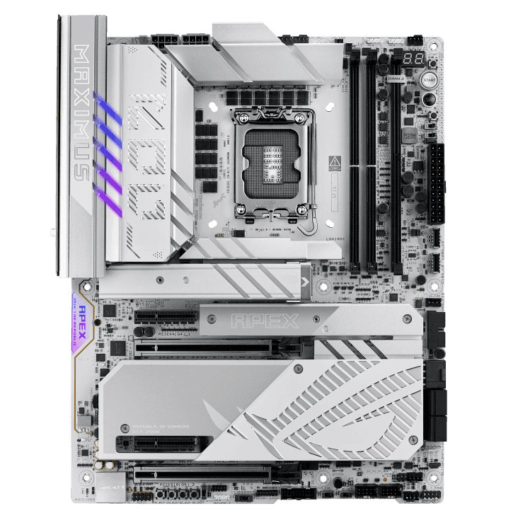 Материнская плата ASUS ROG MAXIMUS Z890 APEX, LGA1851 Z890 2xDDR5 4xSATA3 6xM.2 ATX