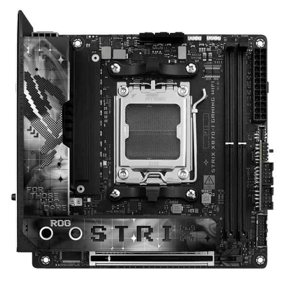 Материнская плата ASUS ROG STRIX X870-I GAMING WIFI AM5 2xDDR5 2xSATA RAID 2xM.2 HDMI WiFi Mini-ITX