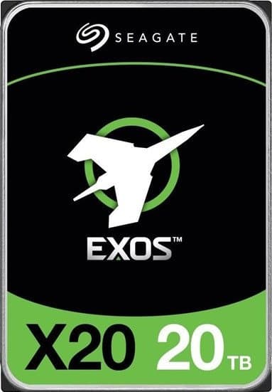 Корпоративный жесткий диск 20Tb Seagate EXOS X20 SATA3 3.5" 512Mb 7200rpm ST20000NM002C