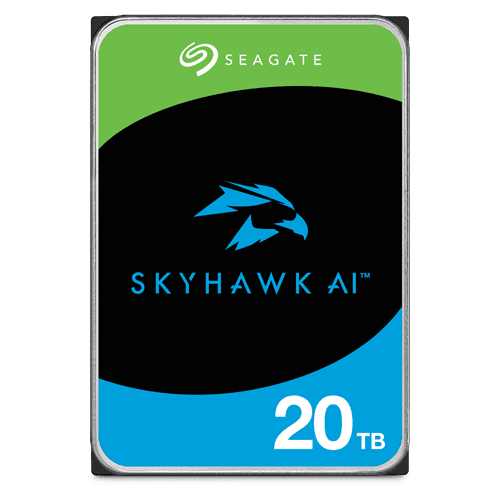 Жесткий диск для видеонаблюдения 20Tb Seagate SkyHawk AI 512Mb 7200rpm SATA3 3.5" ST20000VE003
