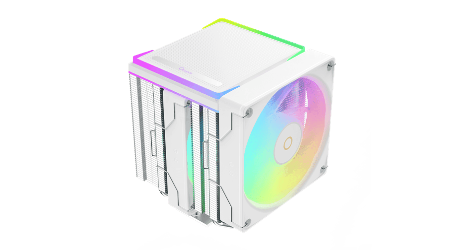 Вентилятор для процессора Ocypus Delta A62 SE WH ARGB TDP 250W 4-pin 1851/1700/1200/AM5/AM4 Белый