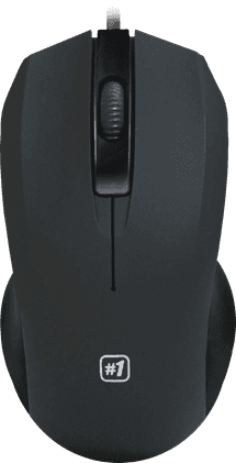Мышь проводная Defender MM-310 черный,3 кнопки,1000 dpi, НОВИНКА!