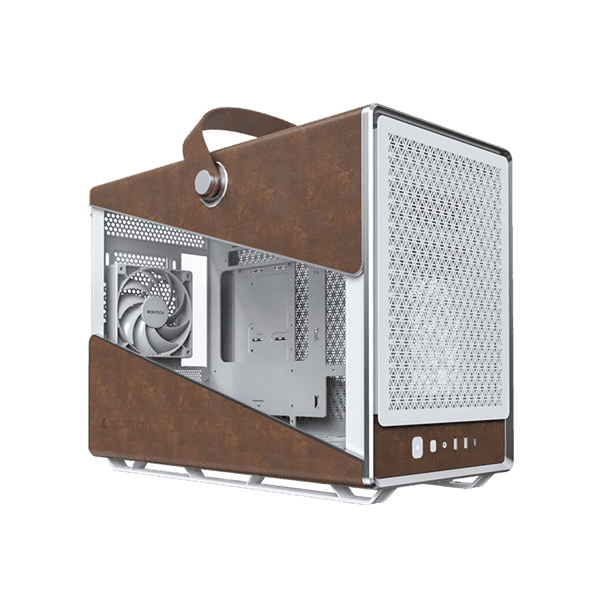 Корпус Montech Heritage PRO (W) Micro-ATX/Mini-ITX (Back-Connected MB) 2xUSB 1xType-C 1xAudio Белый