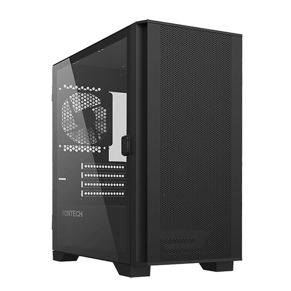 Корпус Montech AIR 100 LITE (B) Micro-ATX/Mini-ITX 2xUSB3.0 1xUSB2.0 1xAudio 1xMic Черный
