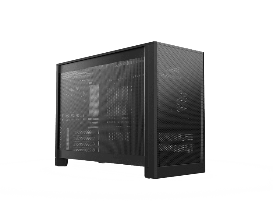 Корпус Montech TEN (B) Micro-ATX/Mini-ITX 2xUSB3.0 1xType-C 1xAudio Черный