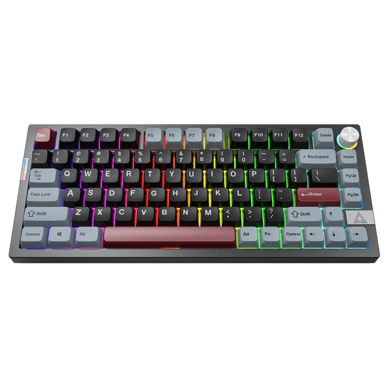 Клавиатура беспроводная Montech MK PRO 75 DY Bluetooth/Wireless/USB, ENG/RUS, mechanical, Черная