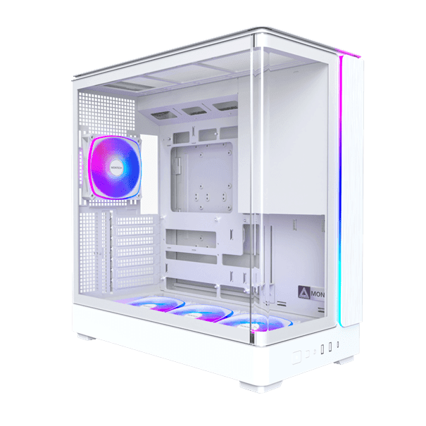 Корпус Montech KING 45 PRO (W) ATX/Micro-ATX/Mini-ITX 2xUSB3.0 1xType-C 1xAudio Белый