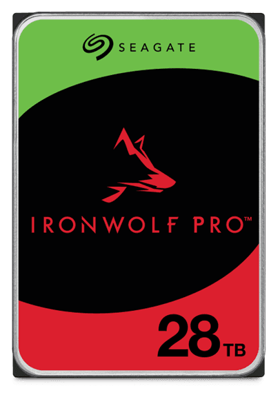 Жесткий диск для NAS систем 28Tb HDD Seagate IronWolf PRO SATA3 3.5" 7200 rpm 512Mb ST28000NT000