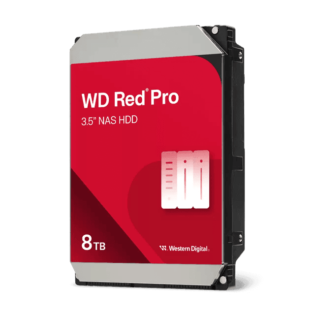 Жесткий диск для NAS систем HDD  8Tb Western Digital Red PRO SATA6Gb/s 3.5" 256Mb 7200rpm WD8005FFBX