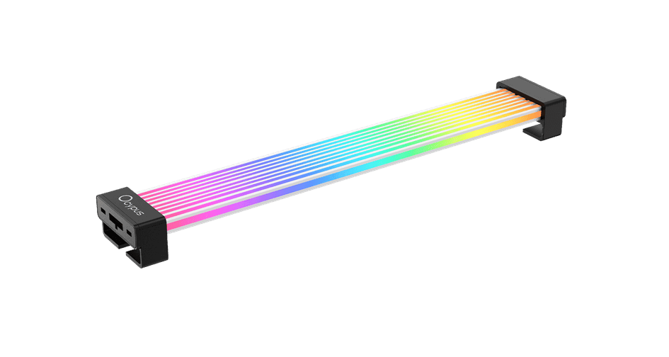 Светящийся ARGB кабель для Video Ocypus Delta EK16 BK ARGB 8/81LED/3-Pin Delta-EK16-BKA00XXX-GL