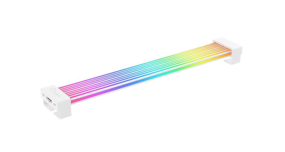 Светящийся ARGB кабель для Video Ocypus Delta EK16 WH ARGB 8/81LED/3-Pin Delta-EK16-WHA00XXX-GL