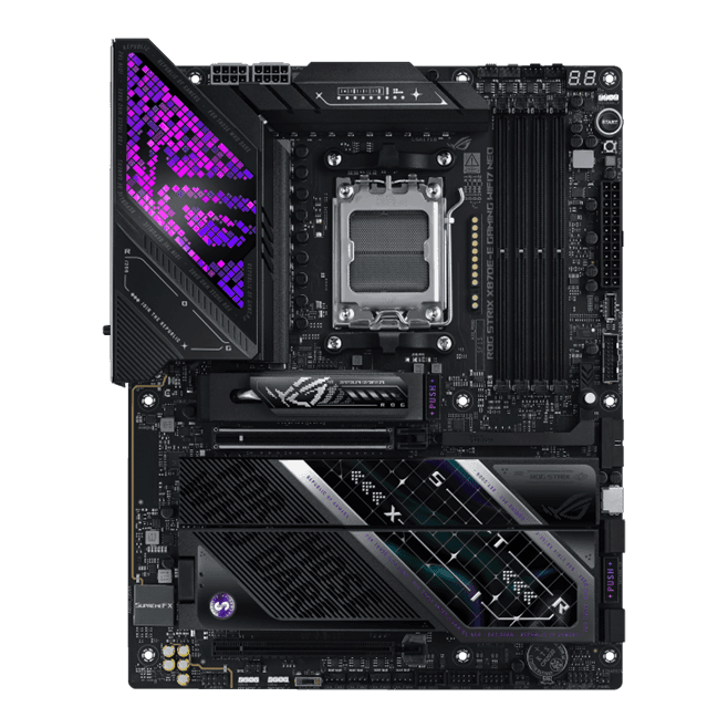 Материнская плата ASUS ROG STRIX X870E-E GAMING WIFI7 NEO AM5 X870E 4xDDR5 4xSATA RAID 5xM.2 1xHDMI