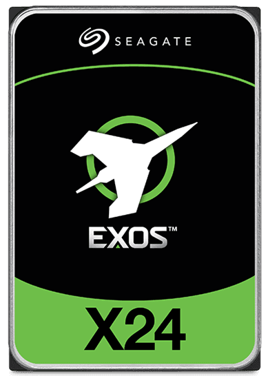Корпоративный жесткий диск 24Tb Seagate EXOS X24 SATA3 3.5" 512Mb 7200rpm ST24000NM002H