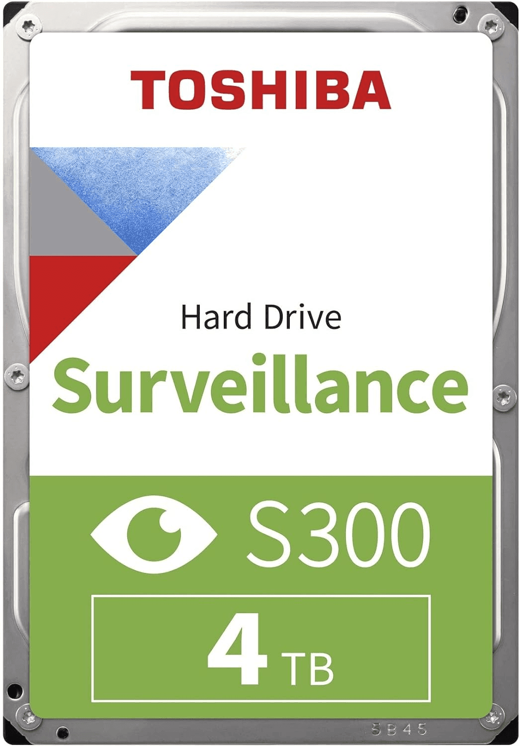 Жесткий диск для Видеонаблюдения HDD  4Tb TOSHIBA S300 Surveillance 5400rpm SATA3 3,5" HDWT840UZSVA