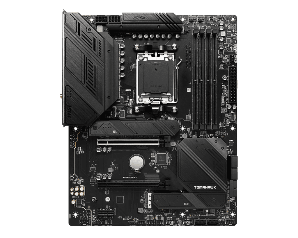 Материнская плата MSI MAG B650 TOMAHAWK WIFI AM5 B650 4xDDR5 6xSATA3 RAID 3xM.2 HDMI DP ATX