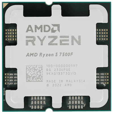 Процессор (CPU) AMD Ryzen 5 7500F 65W AM5
