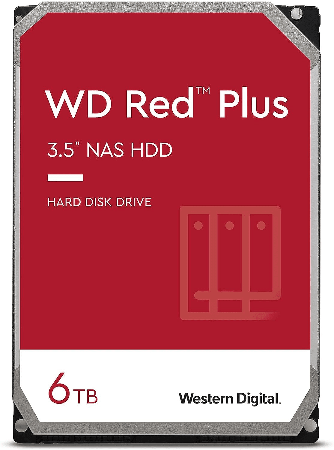 Жесткий диск для NAS систем HDD  6Tb Western Digital RED SATA 6Gb/s 3.5" 256Mb 5400rpm WD60EFPX