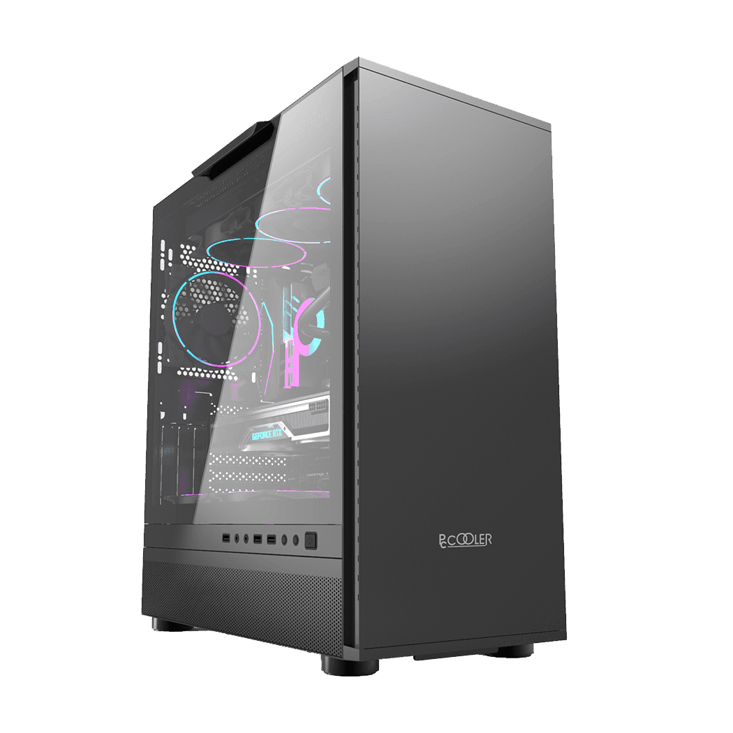 Корпус PCCooler IE200 BK EATX/ATX/mATX/ITX 2x3.5", 4x2.5", USB3.0, 2USB2.0 Black
