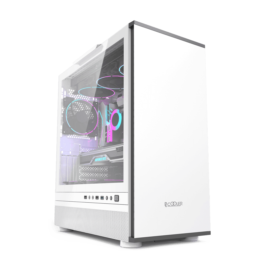 Корпус PCCooler IE200W EATX/ATX/mATX/ITX 2x3.5", 4x2.5", USB3.0, 2USB2.0 White
