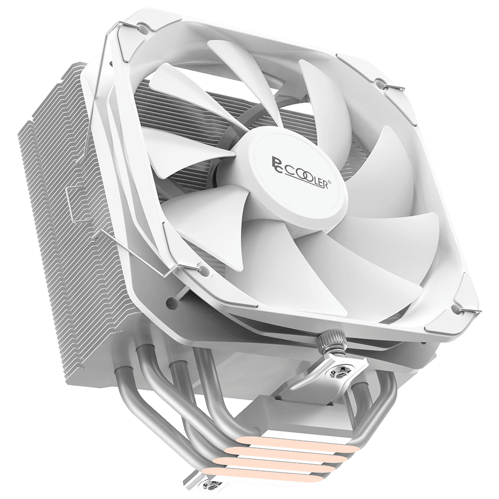 Вентилятор для процессора PCCooler PALADIN 400 WH, TDP 235W 4-pin 1700/1200/20xx/115x/AM5/AM4 Белый