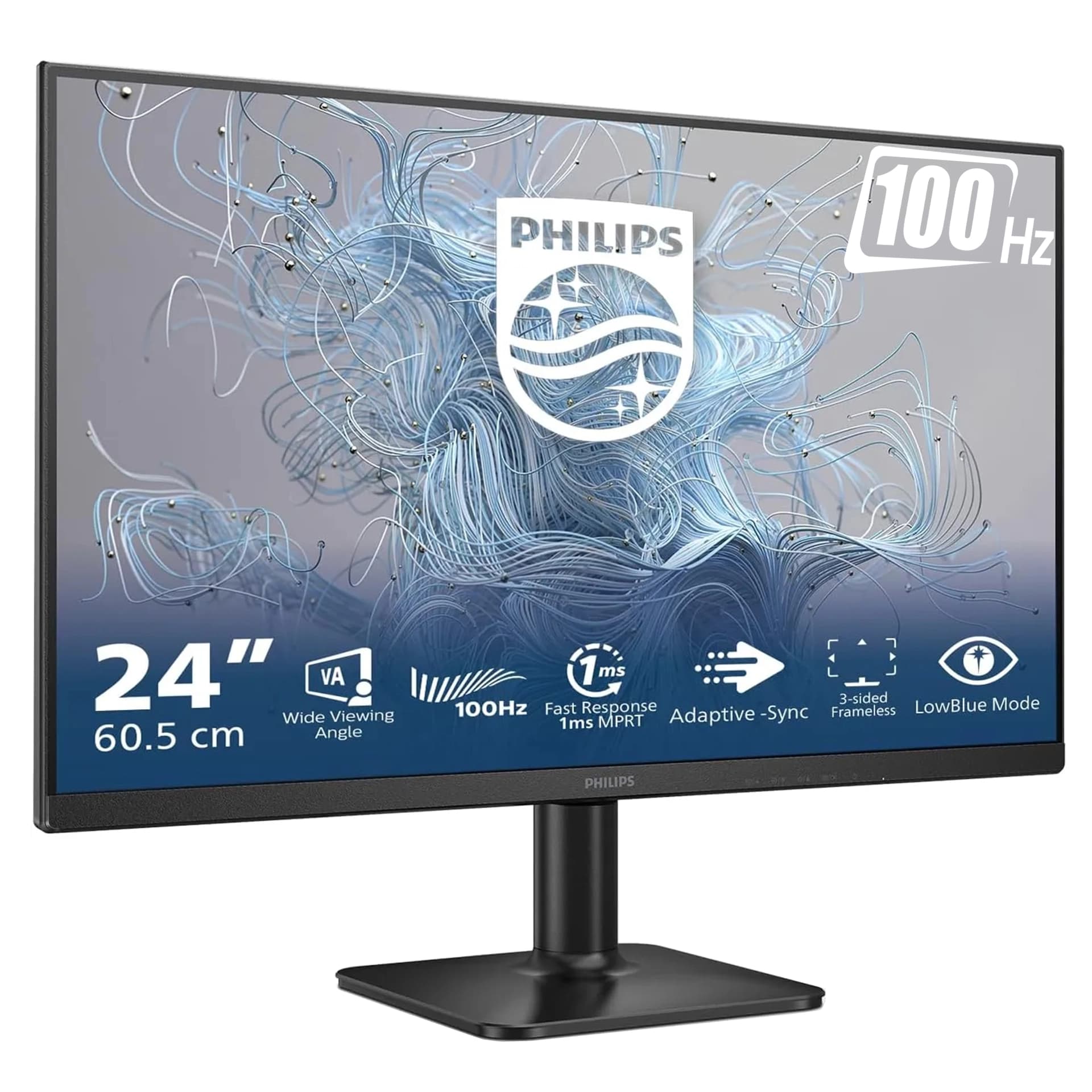 Монитор 23.8" Philips 24E2N1100LB/01, Black