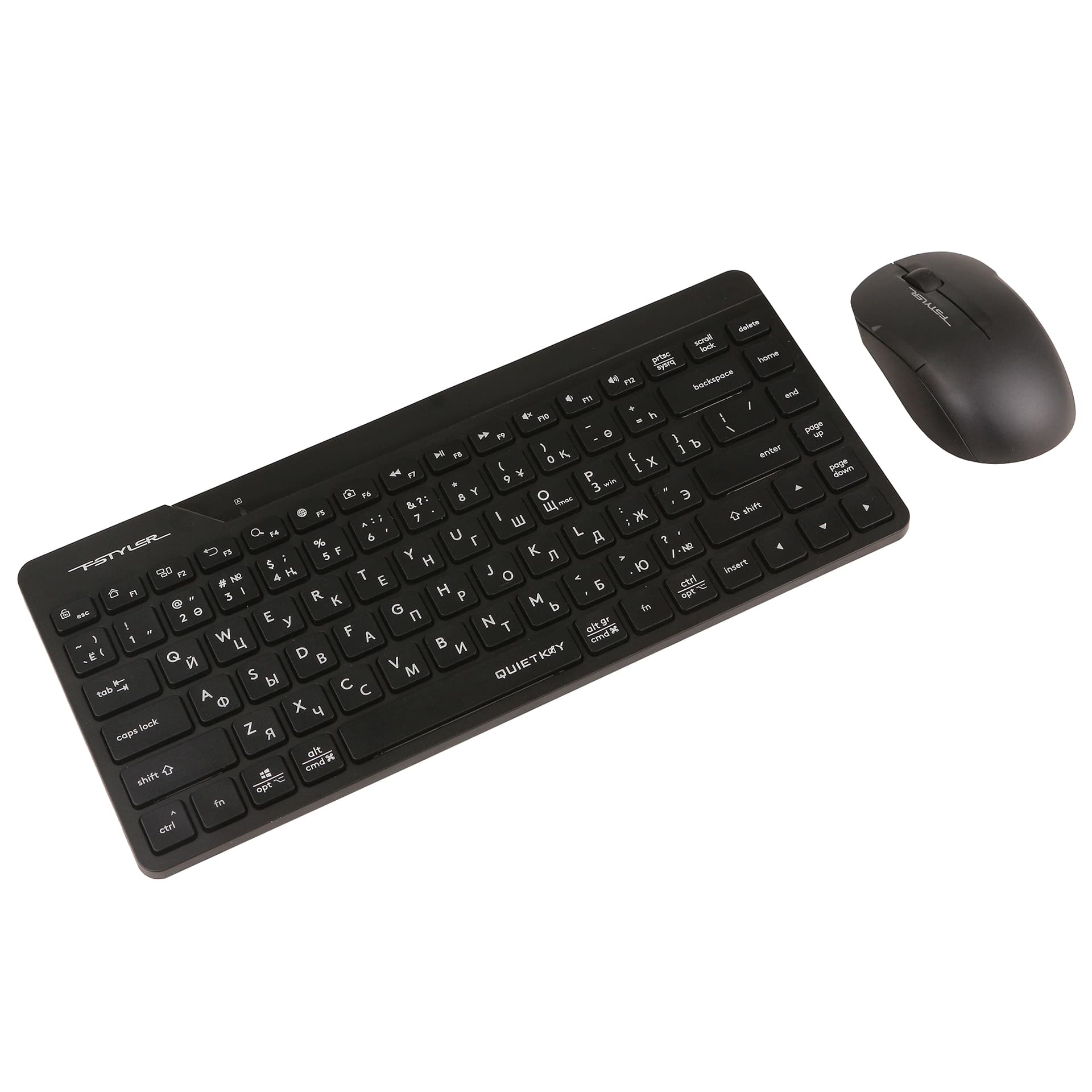 Клавиатура A4Tech Fstyler FG2200 Air2, Black, USB + мышь