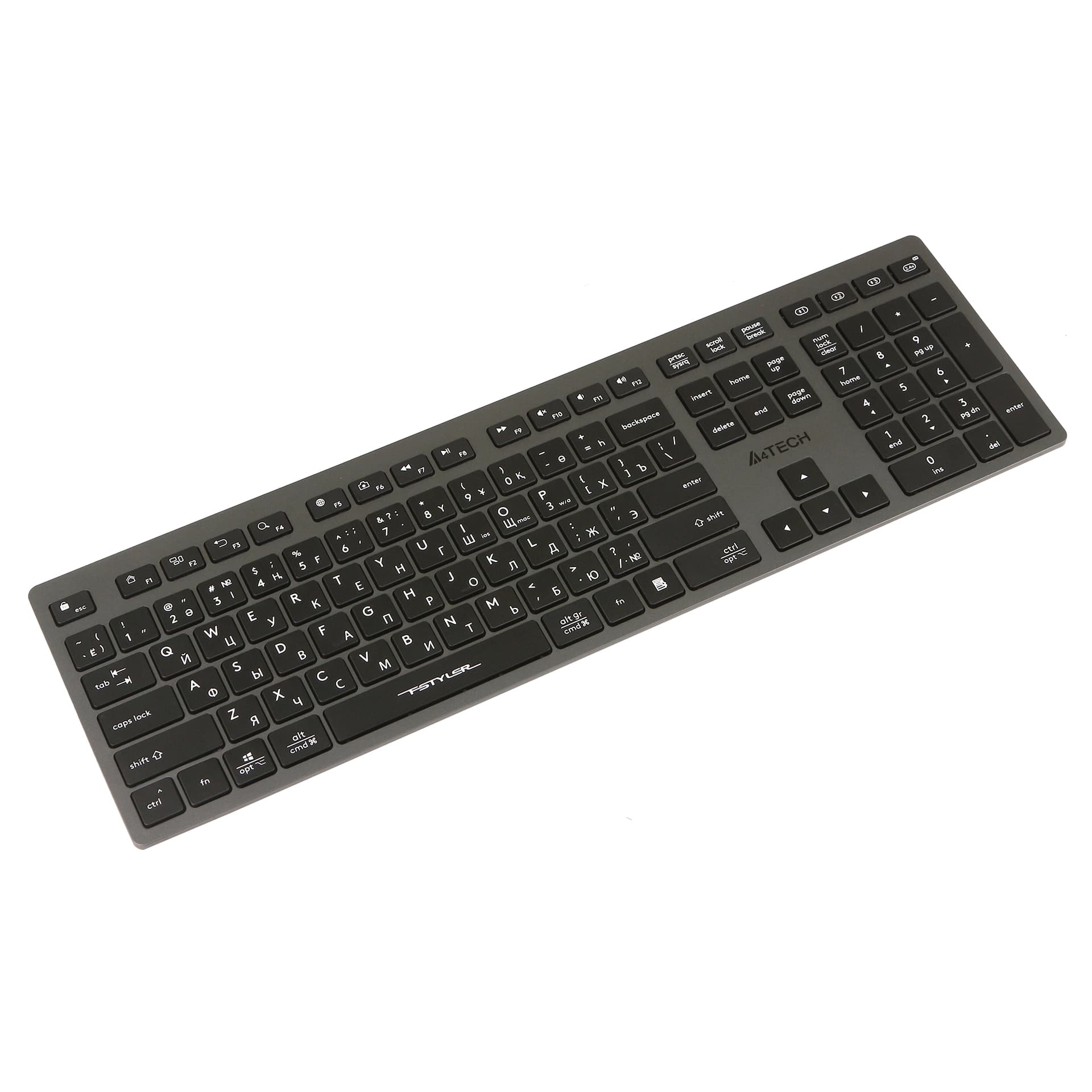 Клавиатура A4Tech Fstyler FBX50C, Grey, USB
