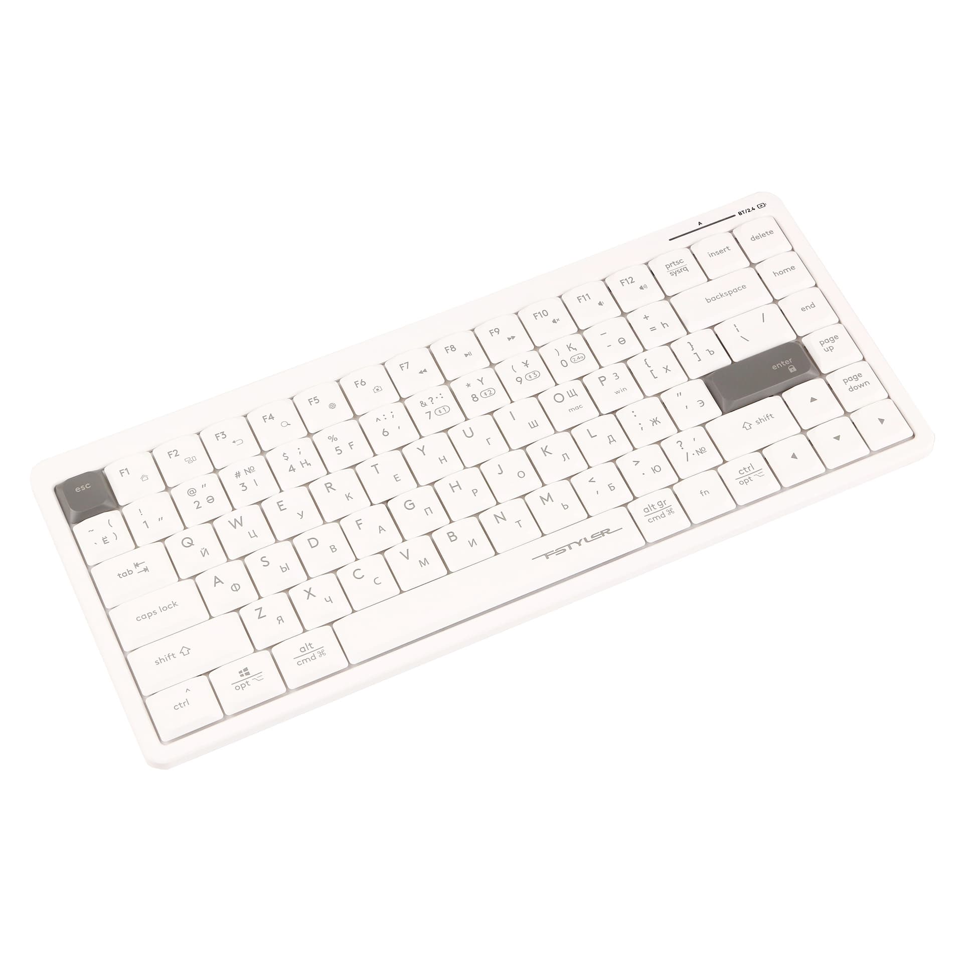 Клавиатура A4Tech Fstyler FBX53C, White, USB