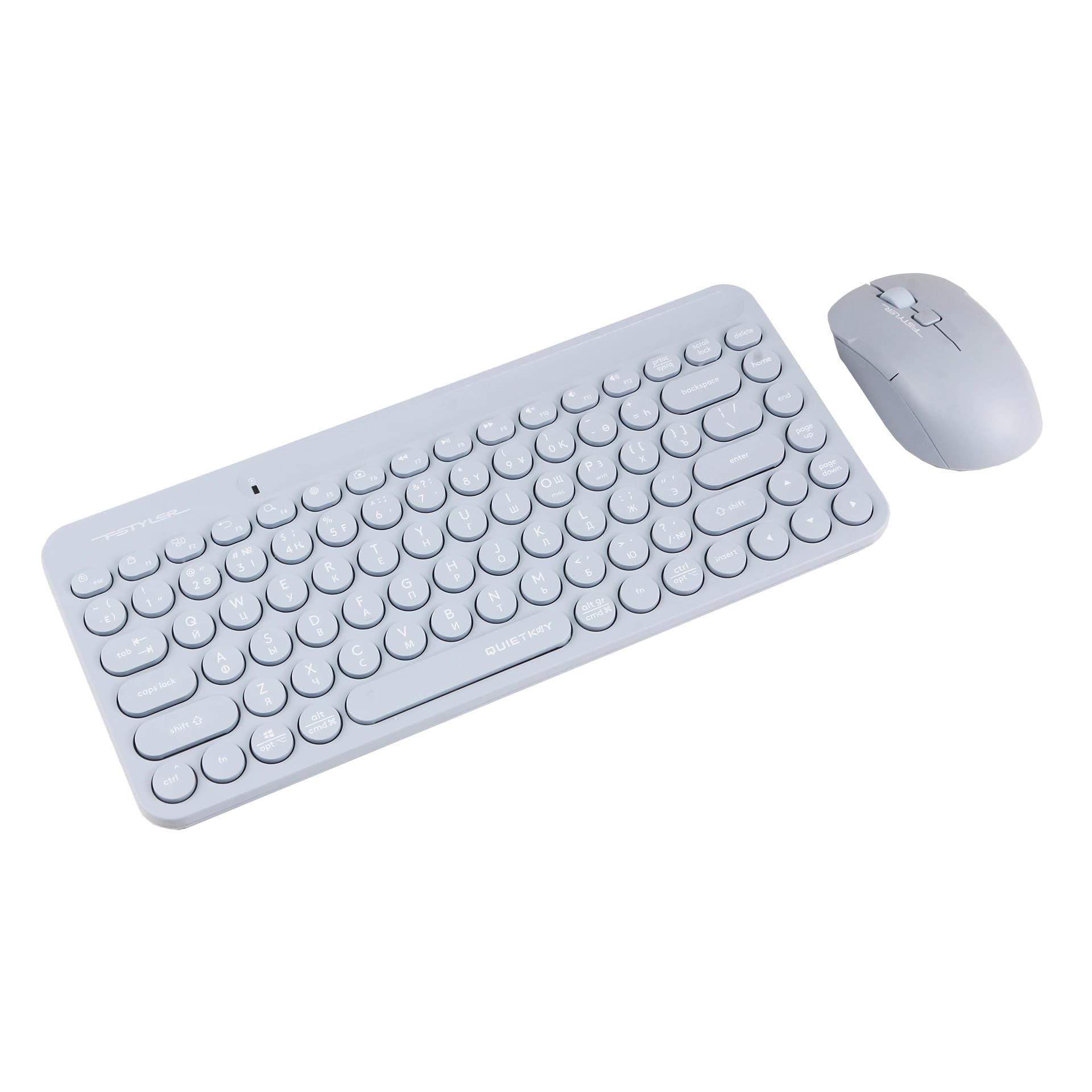 Клавиатура A4Tech Fstyler FG3200 Air2, Blue, USB + мышь