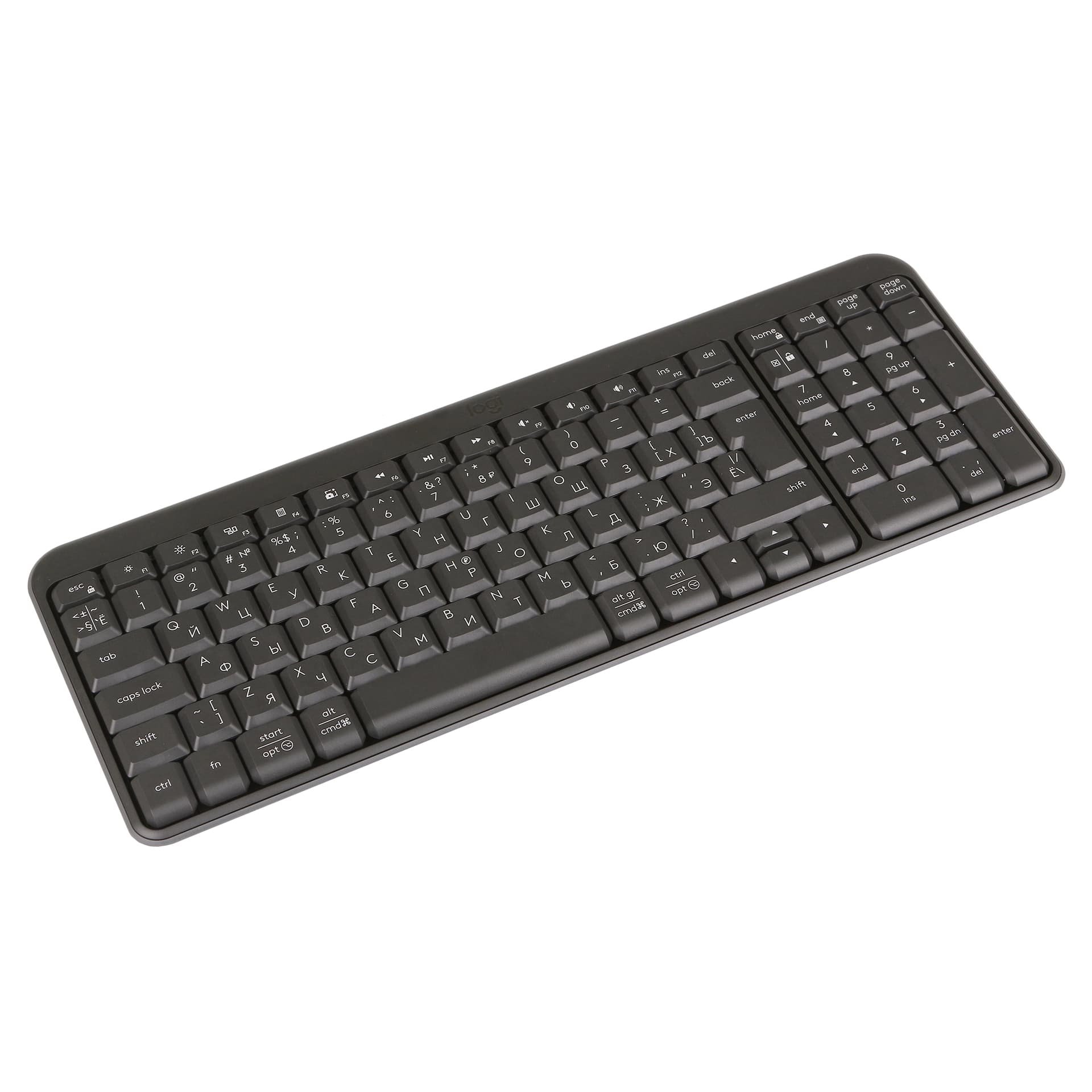 Клавиатура Logitech K250, Graphite, Bluetooth